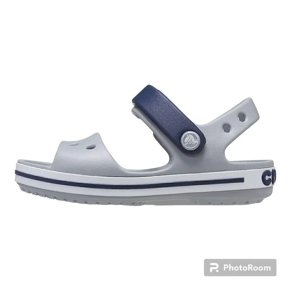 Crocs Girls/Boys Crocband Moulded Croslite Strap Fastening Sandal